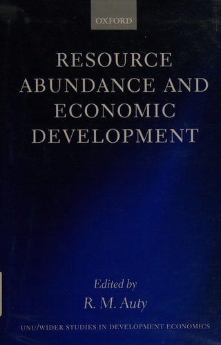 Resource Abundance and Economic Development
