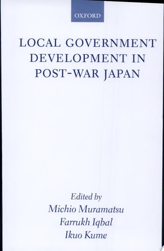 Local Government Development in Postwar Japan