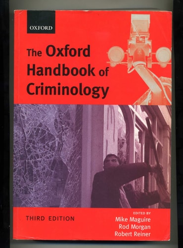 The Oxford Handbook of Criminology