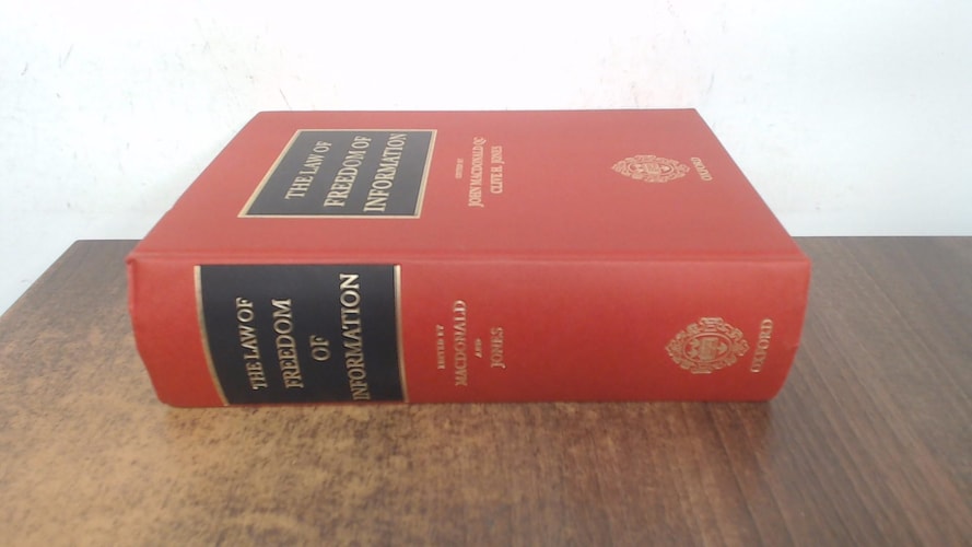 The Law of Freedom of Information