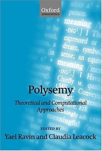 Polysemy: Theoretical and Computational Approaches
