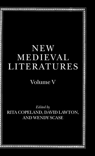 New Medieval Literatures: Volume 5
