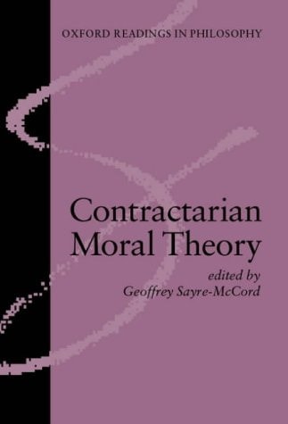Contractarian Moral Theory