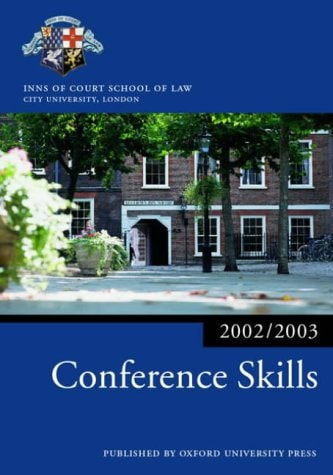 Conference Skills (Blackstone Bar Manual)