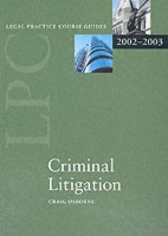 LPC Criminal Litigation