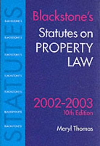 Statutes on Property Law