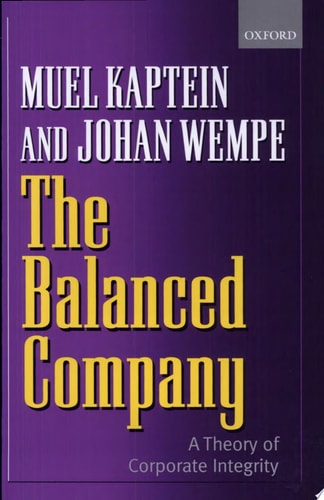 Balanced Company: A Corporate Integrity Theory