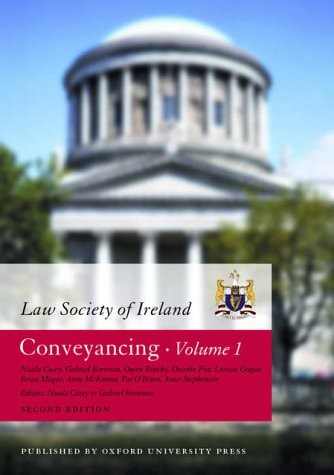 Conveyancing: Law Society of Ireland Manual
