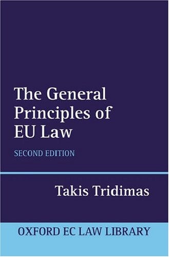 The General Principles of EU Law