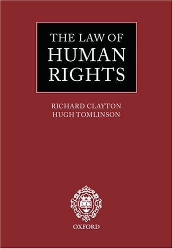 The Law of Human Rights