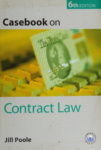 Casebook on Contract Law