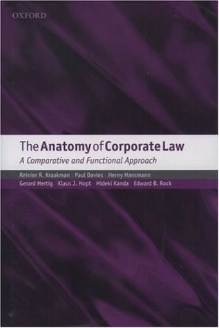 The Anatomy of Corporate Law: A Comparative and Functional Approach