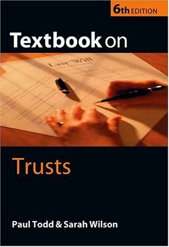 Todd & Wilson's Textbook on Trusts