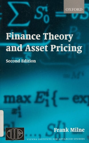 Finance Theory and Asset Pricing: Second Edition