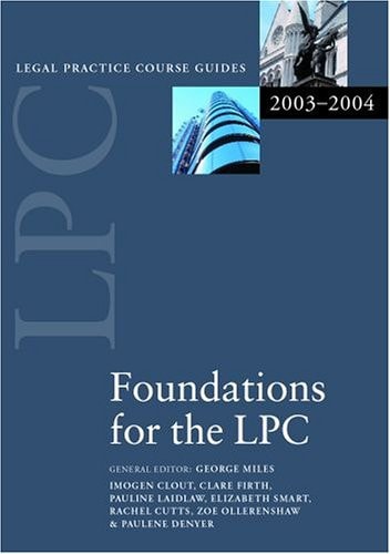 LPC Foundations for the LPC