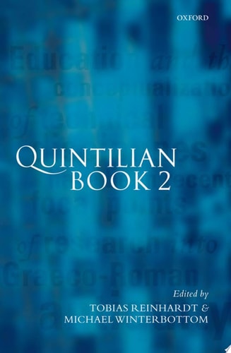 Quintilian: Institutio Oratoria, Book 2