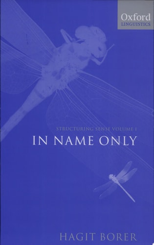 Structuring Sense: Volume I: In Name Only