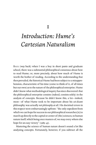 Hume Variations