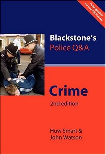 Crime: Blackstone's Police Q & A