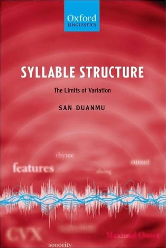Syllable Structure The Limits of Variation