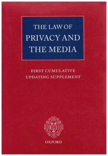 The Law of Privacy and the Media