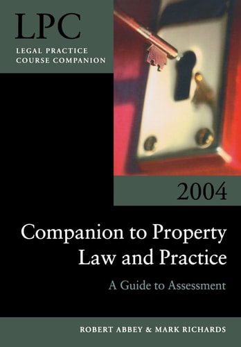 Companion to Property Law and Practice