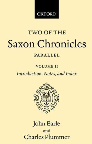 Two Saxon Chronicles: Vol 2