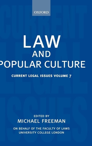 Law and Popular Culture: Current Legal Issues