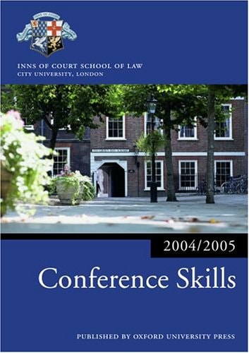 Conference Skills (Blackstone Bar Manual)