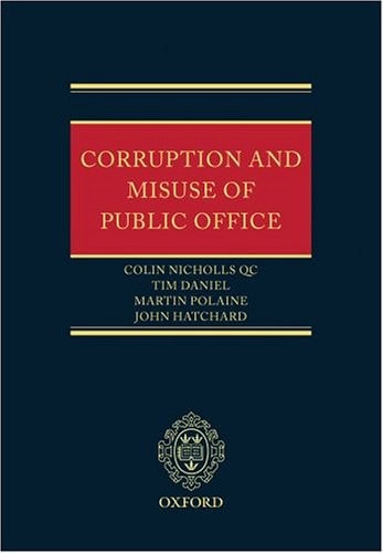Corruption and Misuse of Public Office