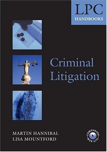 Criminal Litigation Handbook