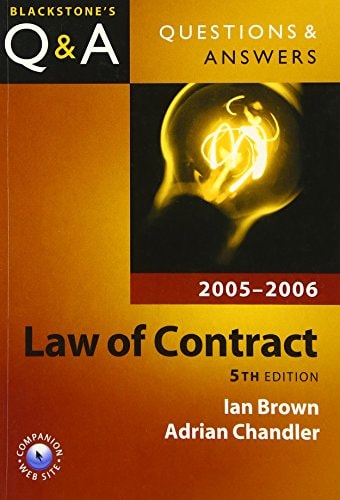 Questions & Answers: Law of Contract