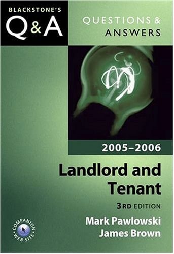 Questions & Answers: Landlord and Tenant