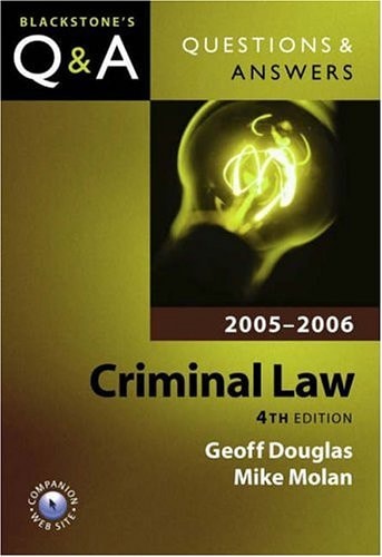 Questions & Answers: Criminal Law