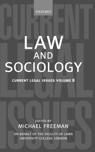 Law and Sociology: Current Legal Issues