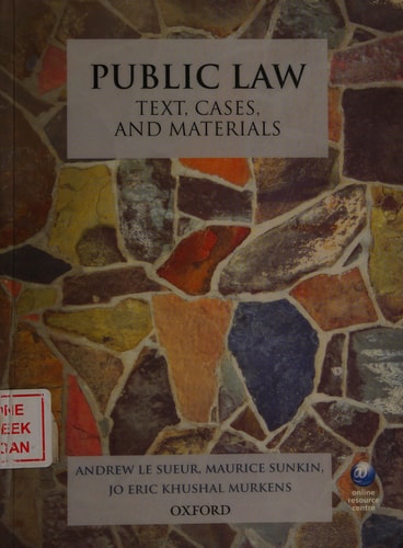 Public Law: Text, Cases, and Materials