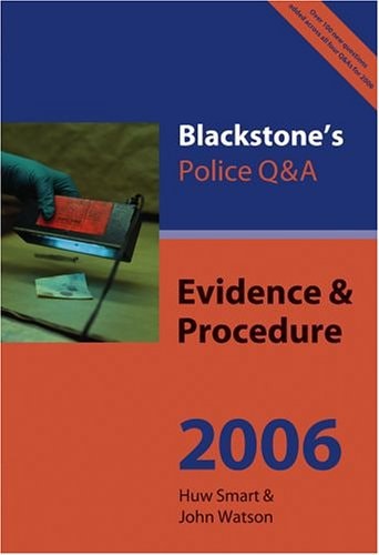 Blackstone's Police Q&A: Evidence & Procedure