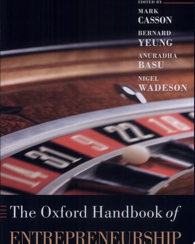The Oxford Handbook of Entrepreneurship