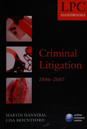 LPC Handbook on Criminal Litigation