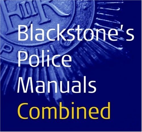 Blackstone's Police Manuals