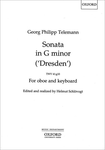Sonata in G Minor: TWV 41:g10