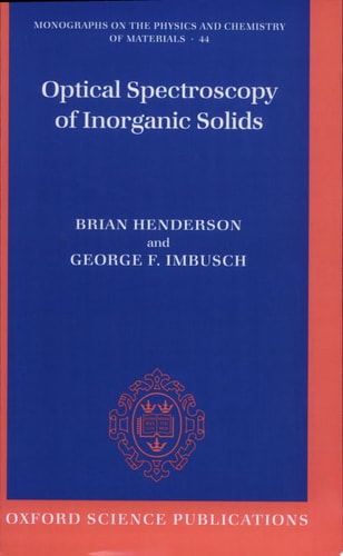Optical Spectroscopy of Inorganic Solids