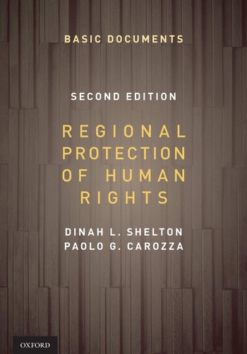 Regional Protection of Human Rights