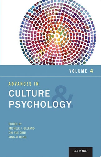 Advances in Culture and Psychology, Volume 4