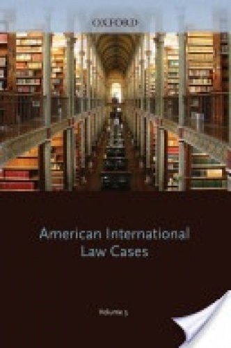 American International Law Cases, Fourth Series: 2012