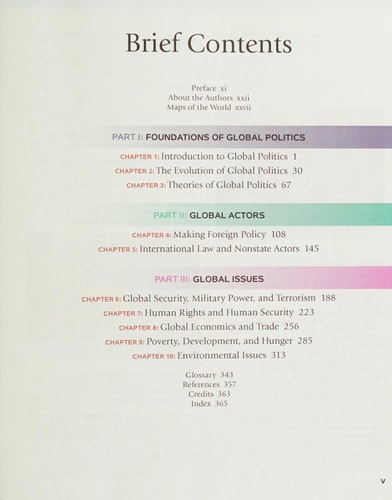 Introduction to Global Politics: Brief
