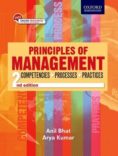 Principles of Management: Competencies, Processes, Practices