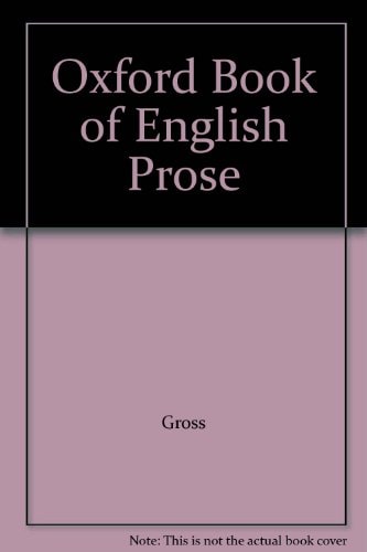 The Oxford Book of English Prose