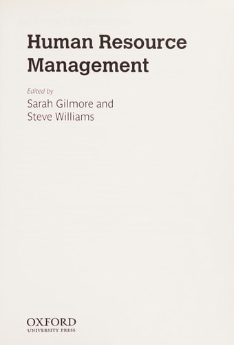 Human Resource Management