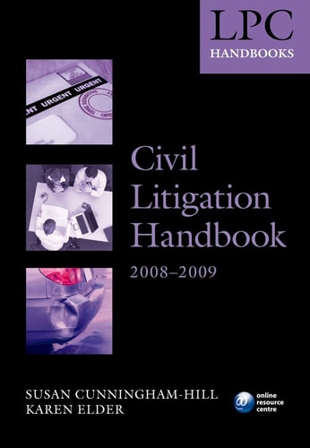 Civil Litigation Handbook: Blackstone Legal Practice Course Guide